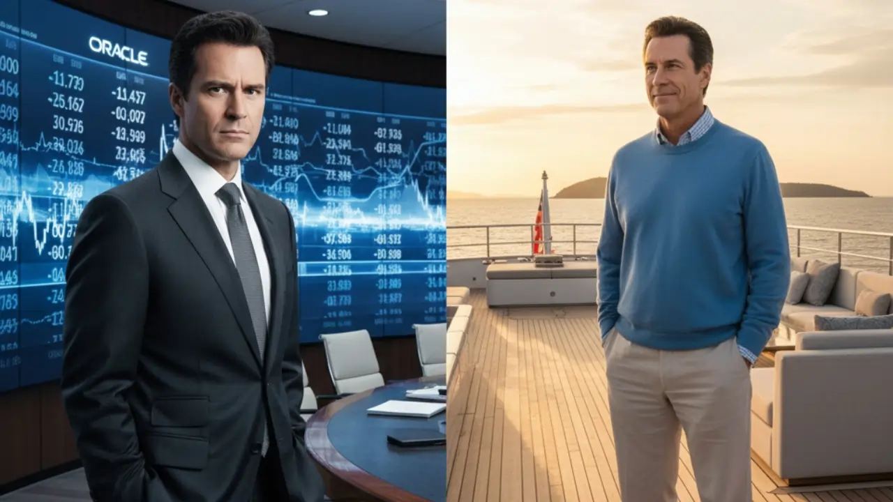 two personas of Larry Ellison